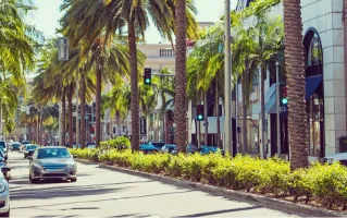 autonoleggio a Beverly Hills